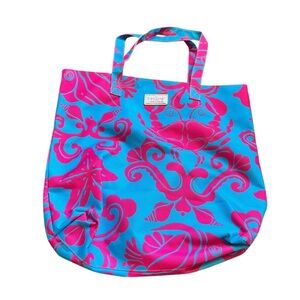 Lilly Pultzer for Estée Lauder tote bag